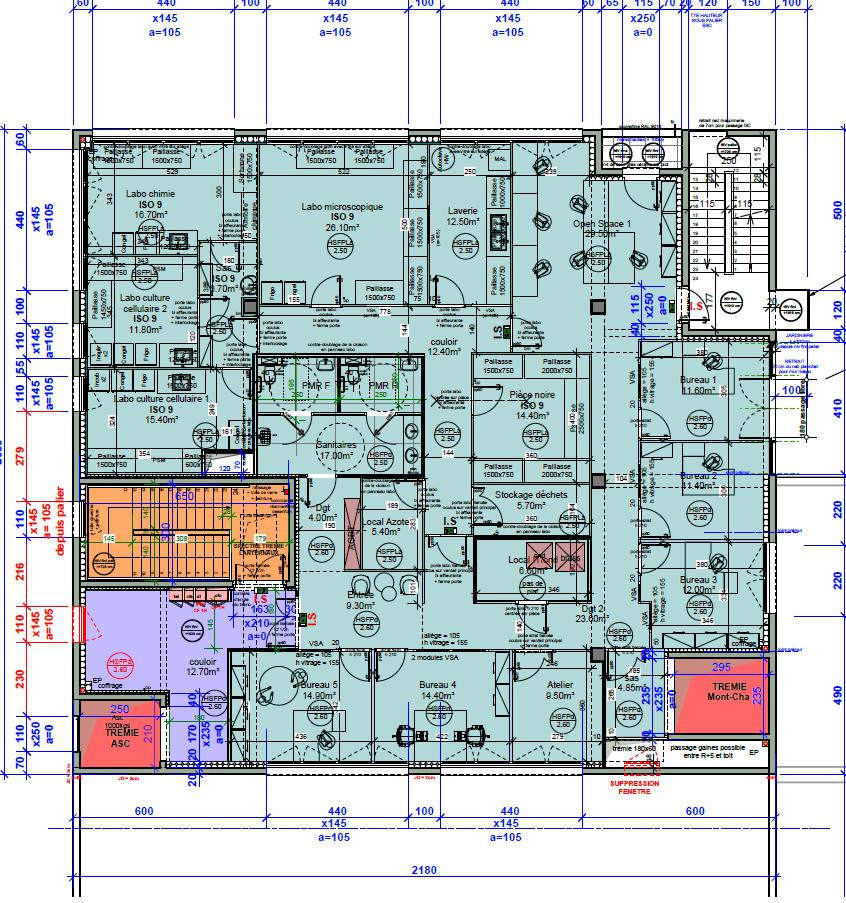 Bureau Lyon 395m² Location bureau Lyon Rhône OLBUR2318176 8
